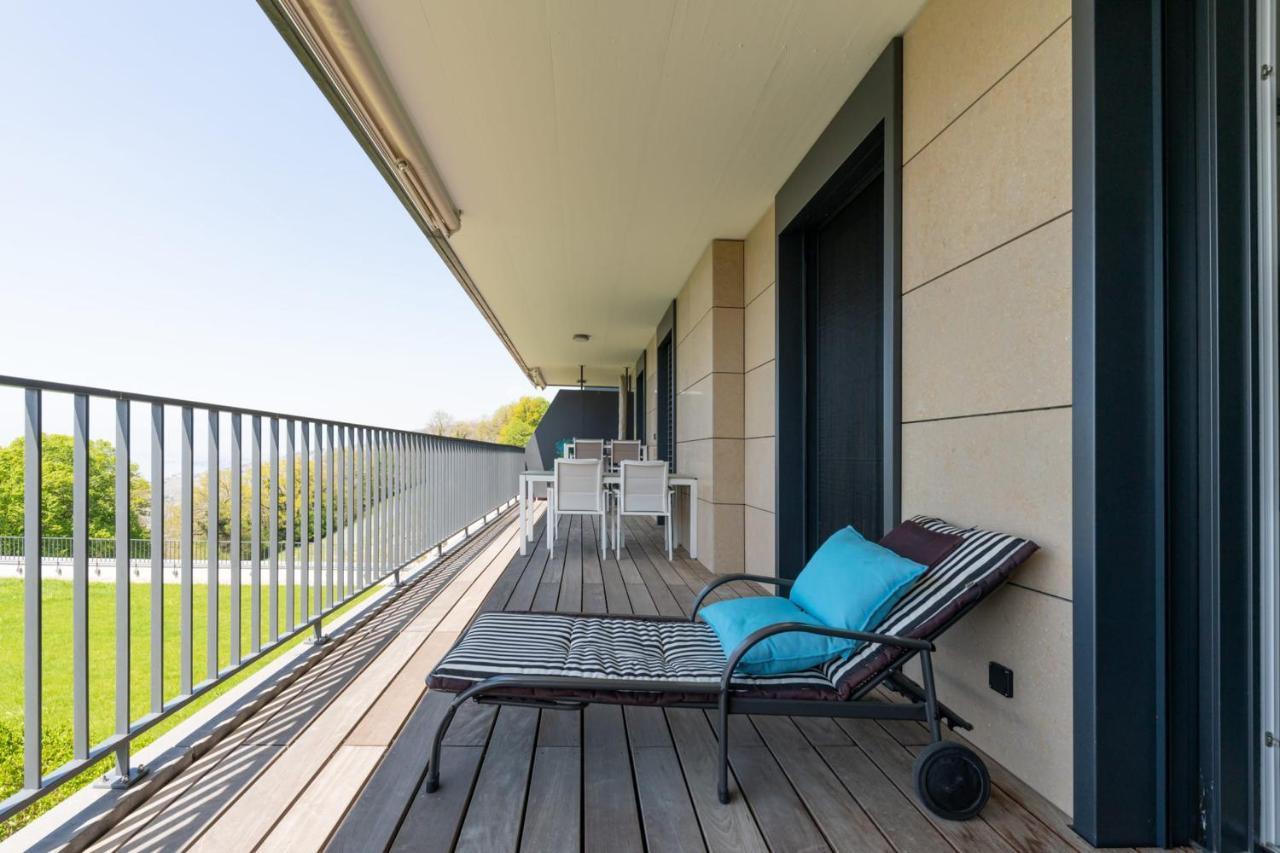 Les Terrasses De Lavaux 1 - Appartement De Luxe Avec Vue Panoramique Et Piscine Puidoux エクステリア 写真